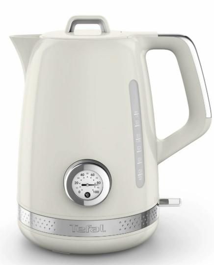 Електрочайник Tefal Soleil+ 1.7л, Strix, пластик, бежевий