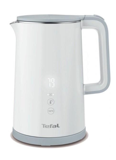 Електрочайник Tefal Sense kettle 1.7л, Strix, з подвійними стінками, 5 темп.реж, білий