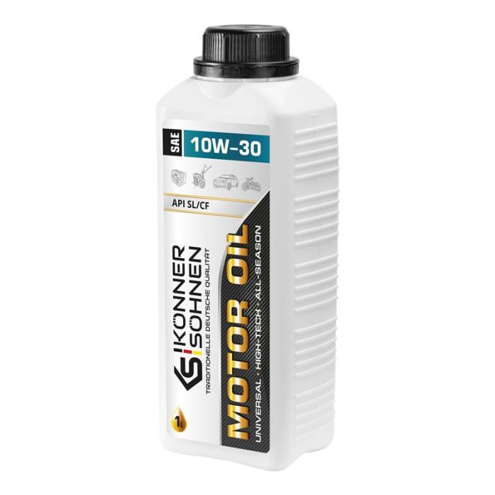 Олива моторна Konner&Sohnen KS 10W-30, SAE 10W-30 для 4-тактного двигуна, 1л