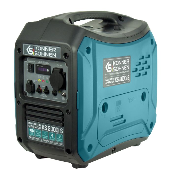 Генератор бензиновий інверторний Konner&Sohnen KS 2000i S, 230В, 2.0кВт, ручний стартер, 19кг