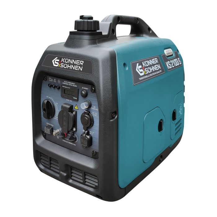 Генератор бензиновий інверторний Konner&Sohnen KS 2100IS, 230В, 2.0кВт, ручний стартер, 18.5кг