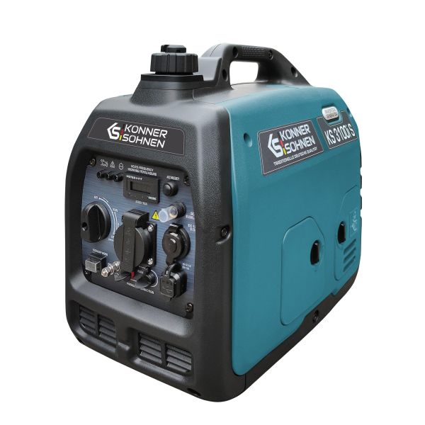 Генератор бензиновий інверторний Konner&Sohnen KS 3100i S, 230В, 3.1кВт, ручний стартер, 21.5кг