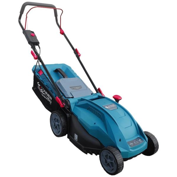 Газонокосарка мережева Konner&Sohnen KS 38LM16 1600Вт 38см 40л 25-75мм 13.2кг
