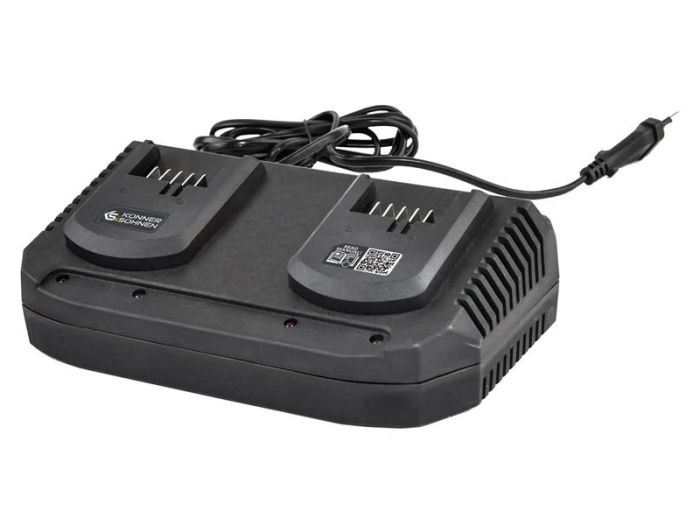 Зарядний пристрій Konner&Sohnen KS C35A-2 20V 230В 2х3.5А 0.89кг