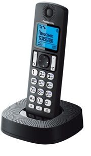 Радіотелефон DECT Panasonic KX-TGC310UC1, чорний