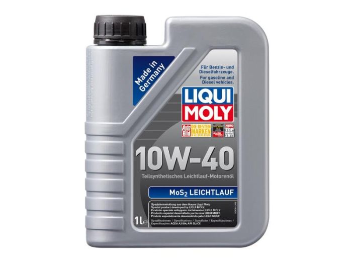 Олива моторна Liqui Moly MoS2 Leichtlauf 10W-40 1л (LIM1930)