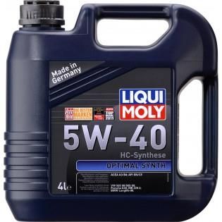 Олива моторна Liqui Moly Optimal Synth 5W-40 4л (LIM3926)