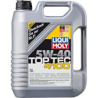 Олива моторна Liqui Moly Top Tec 4100 5W-40 5л (7501/9511)