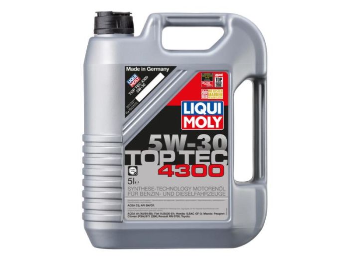 Олива моторна Liqui Moly Top Tec 4300 5W-30 5л (LIM8031) (2324)