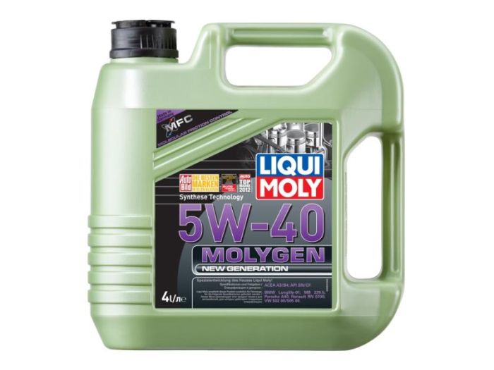 Олива моторна Liqui Moly Molygen New Generation 5W-40 4л (9054/8578)