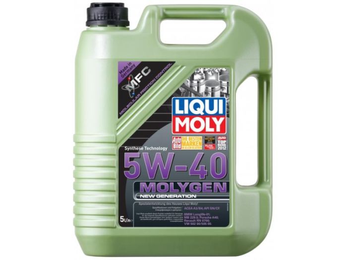 Олива моторна Liqui Moly Molygen New Generation 5W-40 5л (9055/8536)