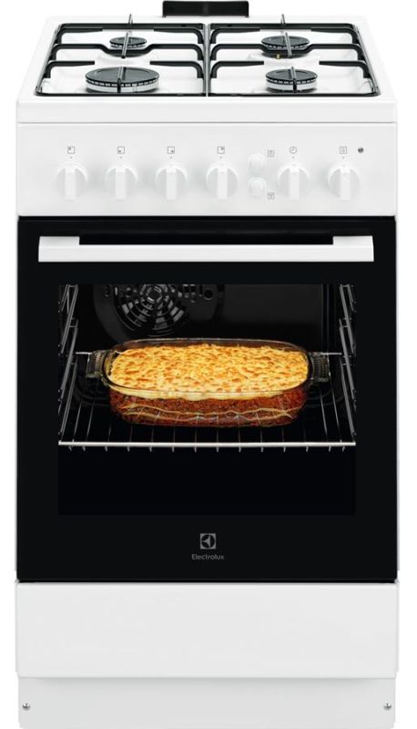Плита Electrolux газова, 57л, 50x60см, білий