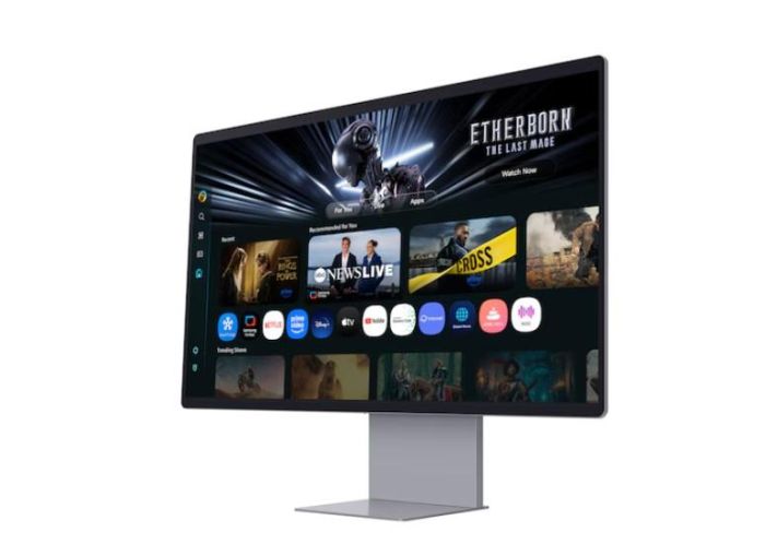 Монітор Samsung 32"S32FM902 HDMI, USB, Bluetooth, MM, OLED, 3840x2160, 165Hz, 0.03ms, HDR10+