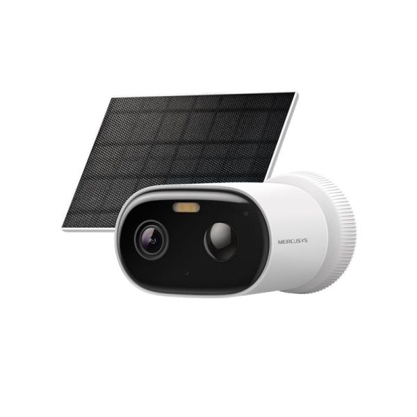 Комплект розумної бездротової камери MERCUSYS MC410 KIT 2K HD та сонячної панелі