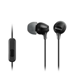 Навушники In-ear Sony MDR-EX15AP 3.5 mini-jack, Mic, Чорний