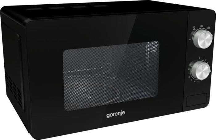 Мікрохвильова піч Gorenje, 20л, мех. керув., 800Вт, чорний