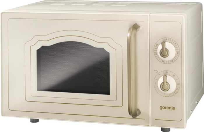Мікрохвильова піч Gorenje, 20л, мех. керув., 700Вт, гриль, бежевий
