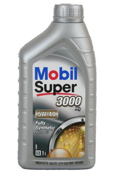 Олива моторна Mobil Super 3000 5W-40 1л (11-1) (150012)