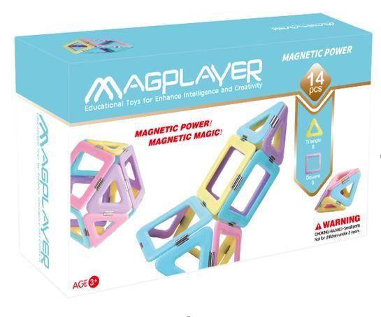 Конструктор Magplayer магнітний набір 14ел