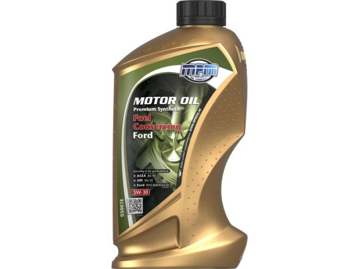 Олива моторна MPM Premium Synthetic Fuel Conserving Ford 5W-30 1л (05001E)