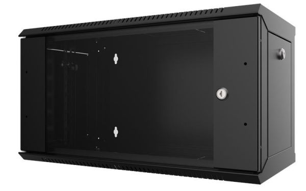 Шафа MIRSAN 19", 16U, WTC, 565x600 мм, максимально 80 кг, чорна