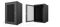 Шафа MIRSAN 19", 9U, WTN, перфорація 80%, 600x450 мм, 2т.кріпл, максимально 100 кг, чорна