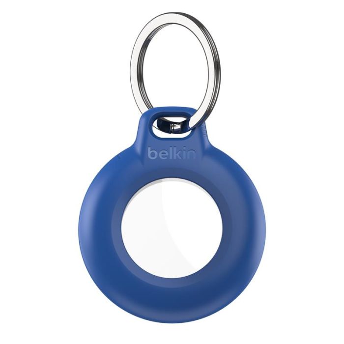 Тримач Belkin Waterproof Secure Holder with Key Ring AirTag, синій