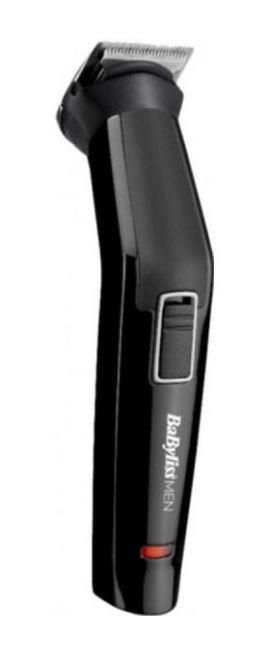 Набір для стрижки Babyliss, для бороди, вусів, голови і носа, акум., вібраційний мотор, насадок-6, сталь, чорний