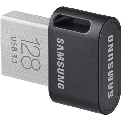 Накопичувач Samsung 128GB USB 3.1 Type-A Fit Plus Чорний