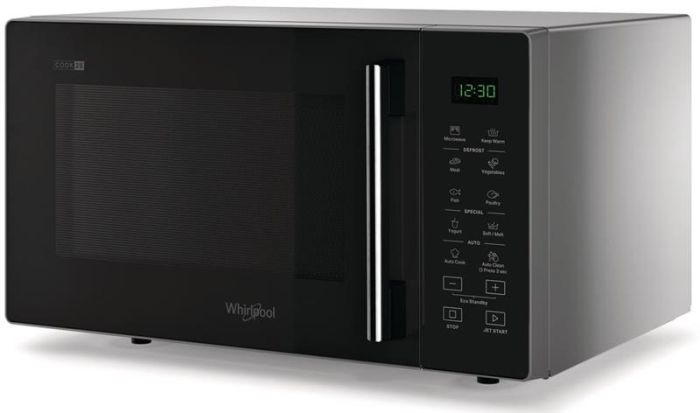 Мікрохвильова піч Whirlpool, 25л, електронне керув., 900Вт, дисплей, чорний