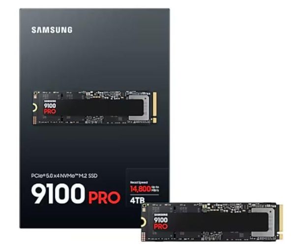 Накопичувач SSD Samsung M.2 4TB PCIe 5.0 9100PRO