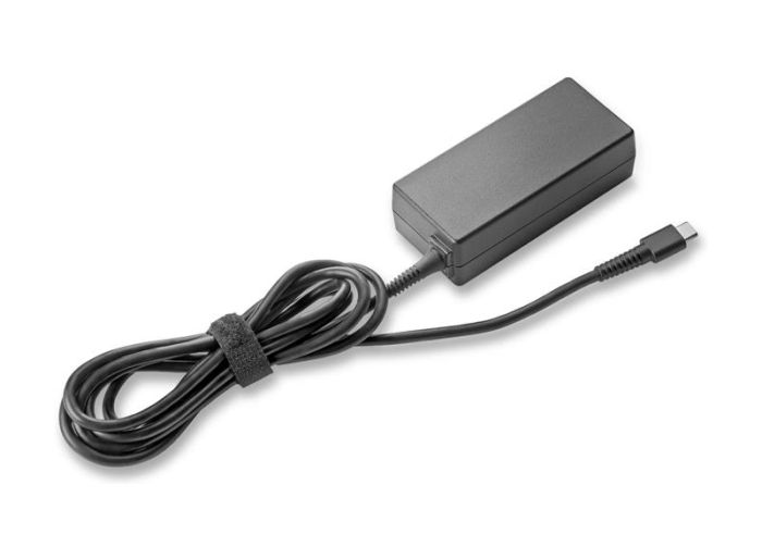 Зарядний пристрій мережевий HP 45W USB-C, 1.8м, чорний