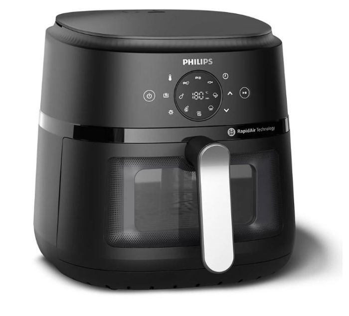 Мультипіч Philips Ovi Series 2000 1700Вт, чаша-6.2л, сенсорне управл., 13 авто. програм, пластик, чорний