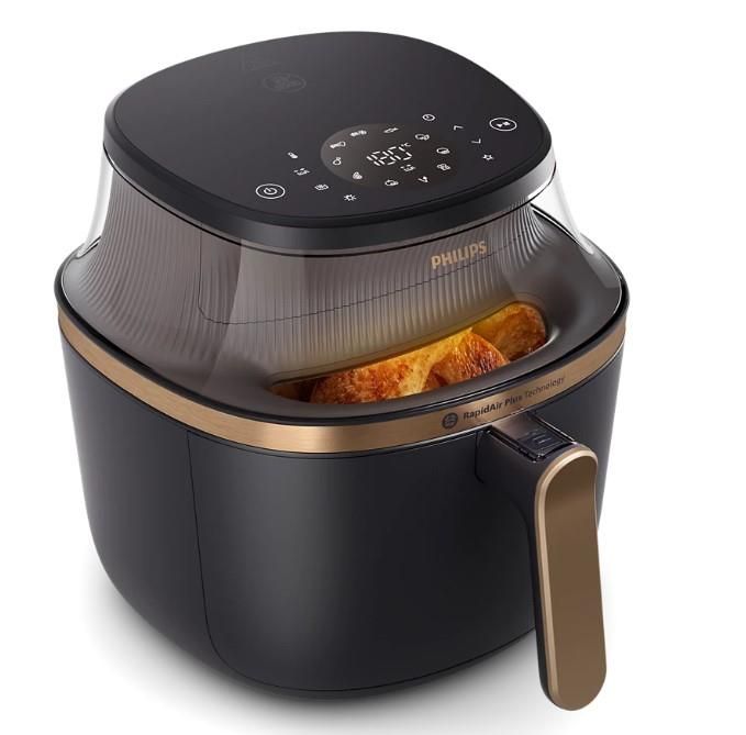 Мультипіч Philips Ovi Series 3000, 1700Вт, чаша-6.2л, сенсорне управл., 12 авто. програм, пластик, чорний