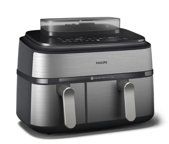Мультипіч Philips Ovi Dual Steam 2750Вт, чаша-3+6л, сенсорне управл., 12 авто. програм,  пластик/метал