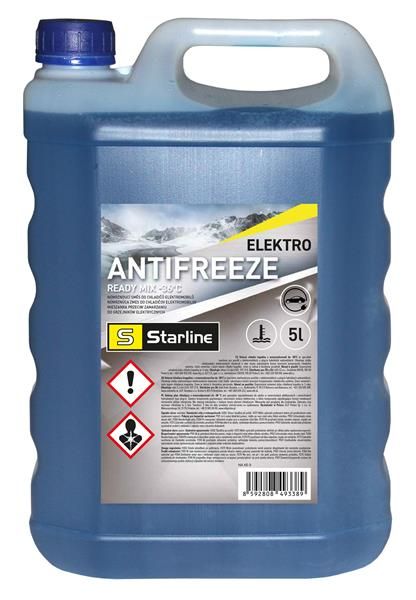 Антифриз Starline Elektro  синій -36°C 5л (NA KE-5)