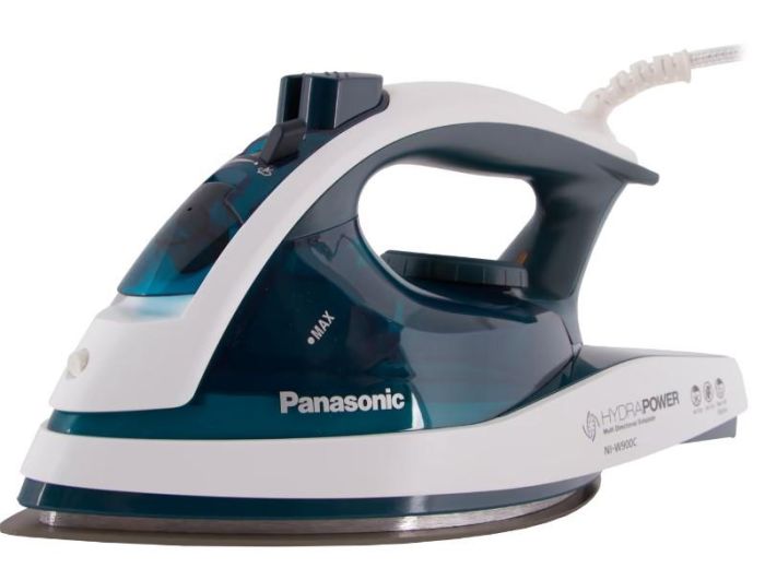 Праска PANASONIC, 2400Вт, 310мл, постійна пара - 35гр, керам. підошва, голубий