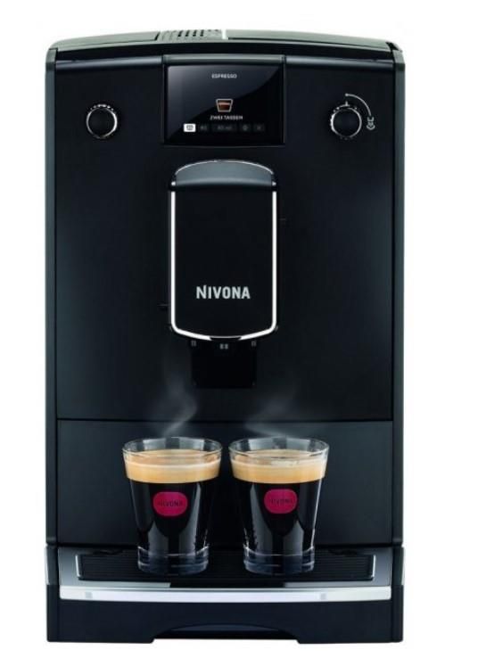 Кавомашина Nivona CafeRomatica 2.2л, зерно + мелена, автомат.капучинатор, авторецептів - 5, чорний