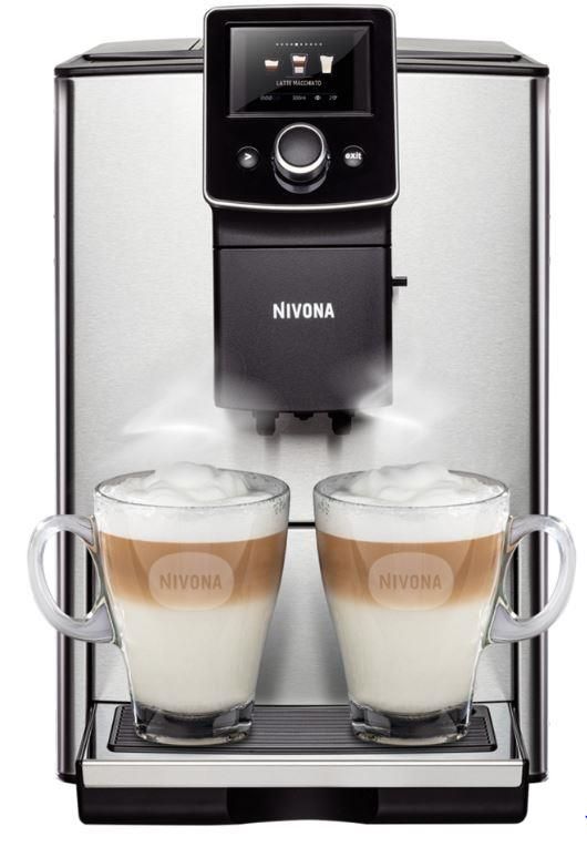 Кавомашина NIVONA CafeRomatica 2.2л, зерно + мелена, автомат.капучинатор, авторецептів - 9, метал