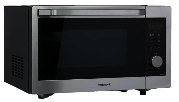 Мікрохвильова піч Panasonic, 30л, 1000Вт, гриль, конвекція, дисплей, нерж