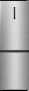 Холодильник з нижн. мороз. камерою Gorenje, 185х60х60см, 2 двері,203(99)л, А++, Total NF, Зона св-ті, Зовн. Диспл, нерж