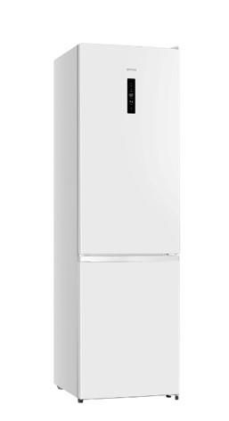 Холодильник з нижн. мороз. камерою Gorenje, 200х60х60см, 2 двері, 238(98)л, А+, NF+, Зона св-ті, Зовн. Дисп, білий