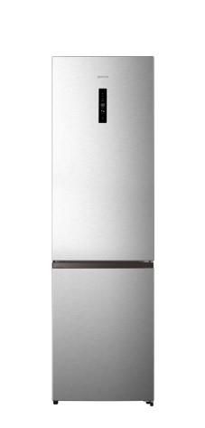 Холодильник з нижн. мороз. камерою Gorenje, 200х60х60см, 2 двері, 238(98)л, А+, NF+, Зона св-ті, Зовн. Дисп, сірий