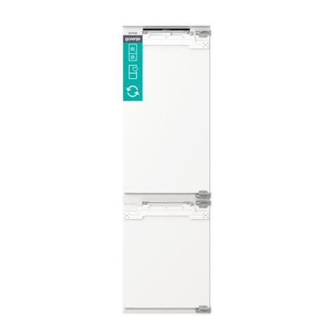 Холодильник Gorenje вбудований з нижн. мороз., 177x54x55см, 2 двері,244(68)л, А+, NF+, Зона св-ті, Диспл, Wi-Fi, Біли