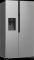 Холодильник SBS Gorenje, 179х70х92см, 2 двері, 376(190)л, А++, NF+, Інв., Зона св-ті, диспенсер, генератор льоду, Зовн. Диспл, нерж