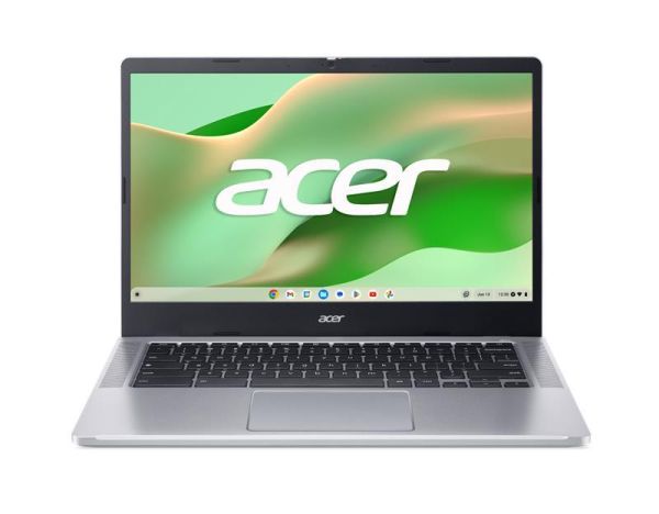 Ноутбук Acer Chromebook CB314-4H 14" FHD IPS, Intel i3-N305, 8GB, F128GB, UMA, ChromeOS, сріблястий