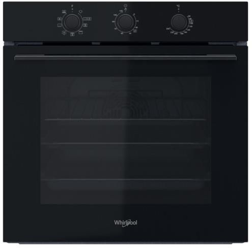Духова шафа Whirlpool електрична, 71л, A, конвекція, чорний