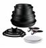 Набір посуду Tefal Ingenio Excellence+, 13 предметів, алюміній, нержавіюча сталь, бакеліт, чорний
