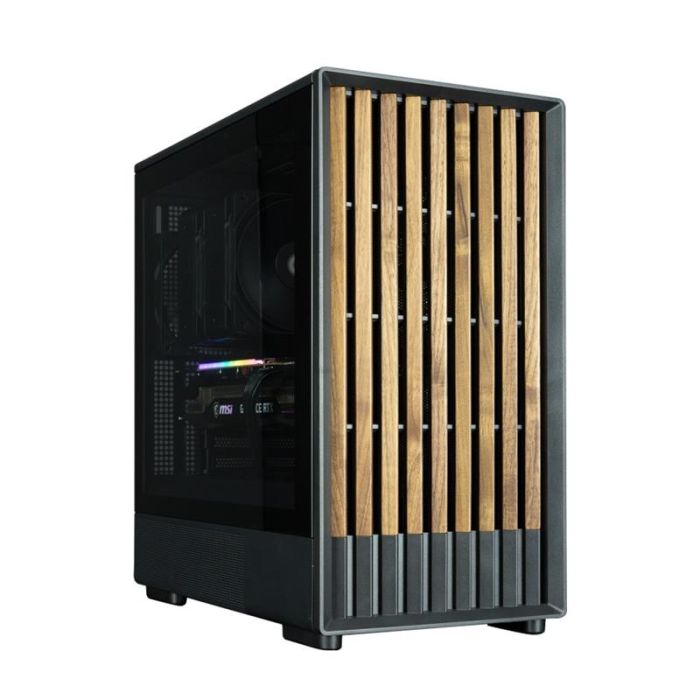 Корпус Zalman P10 Namu без БЖ, 1xUSB3.0, 1xUSBType-C, 2x120мм, 1x120мм ARGB, VGA 340мм, LCS ready, TG Side Panel, mATX, чорний