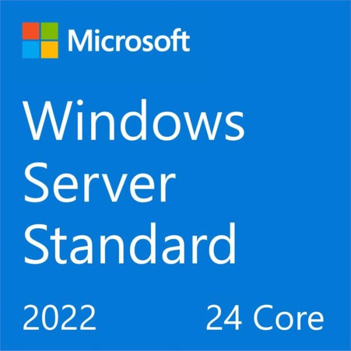 Примірник ПЗ Microsoft Windows Server 2022 Standard 24 Core рос, ОЕМ на DVD носії
